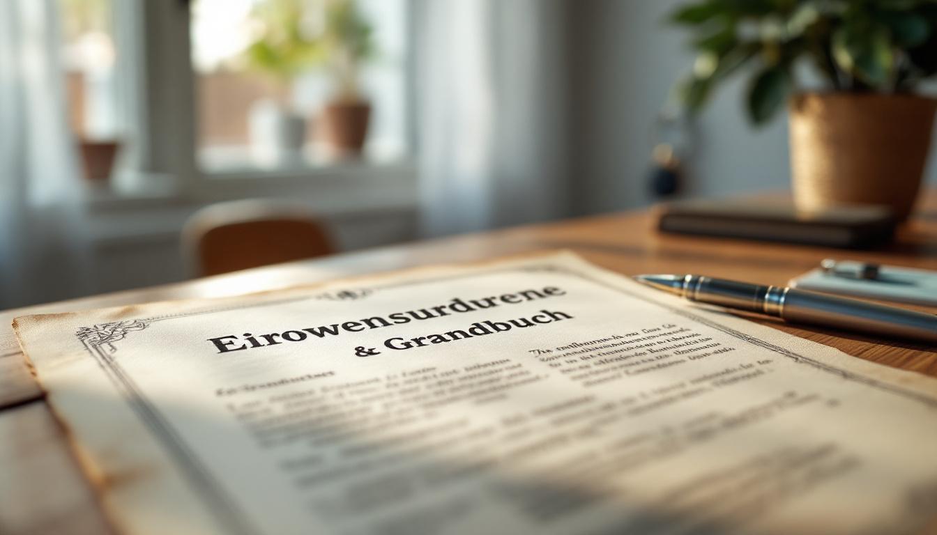 Eigentumsurkunde und Grundbuch: Wichtige Dokumente für Immobilienbesitzer